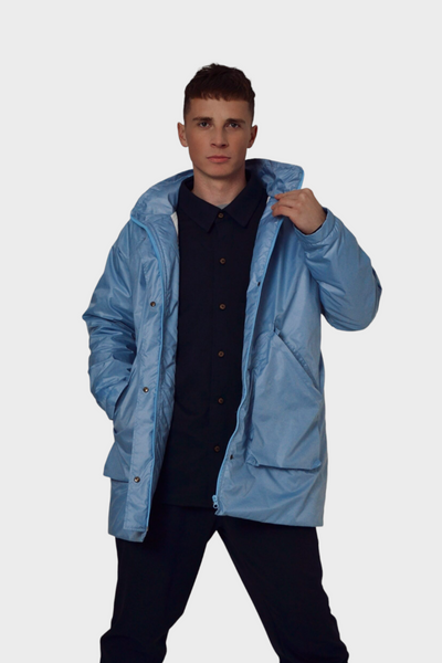 Куртка ION демісезон S-M Блакитна IN1001 фото