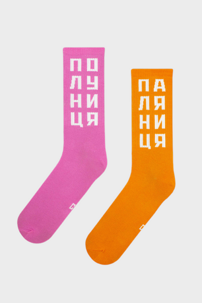 Шкарпетки CEH Паляниця|Полуниця 36-40 Рожеві CH17003(W) фото