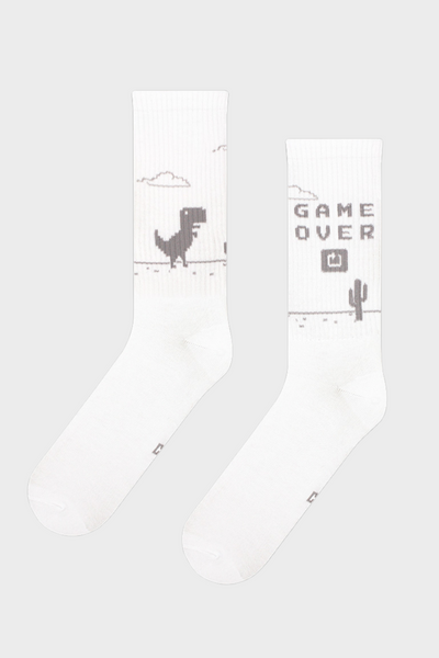 Шкарпетки CEH Game Over 36-40 Білі CH170017(W) фото