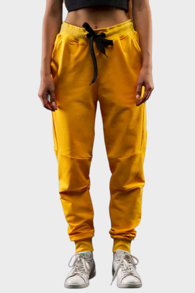 Спортивні штани OHUENO XS Жовті OH12002(W) фото