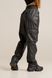 Брюки-карго жіночі Огонь Пушка Street Leather XS Чорні OP9020 фото 2