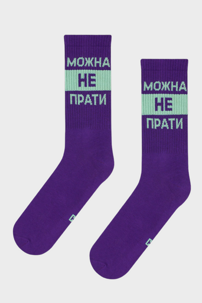 Шкарпетки CEH Можна не прати 36-40 Фіолетові CH170019(W) фото