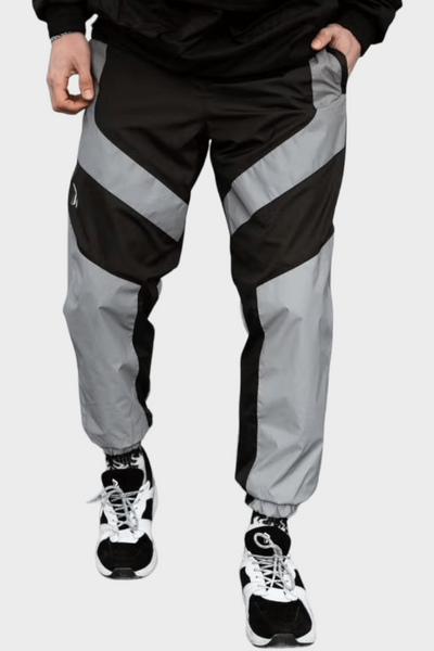 Спортивні штани з рефлективом Огонь Пушка Dex S Чорні OP12005 фото