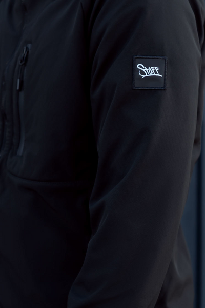 Куртка Staff soft shell re XL Чорна STF1003 фото